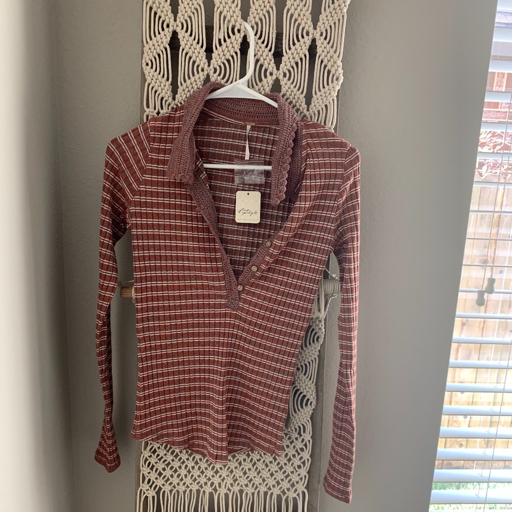 Free people long sleeve top